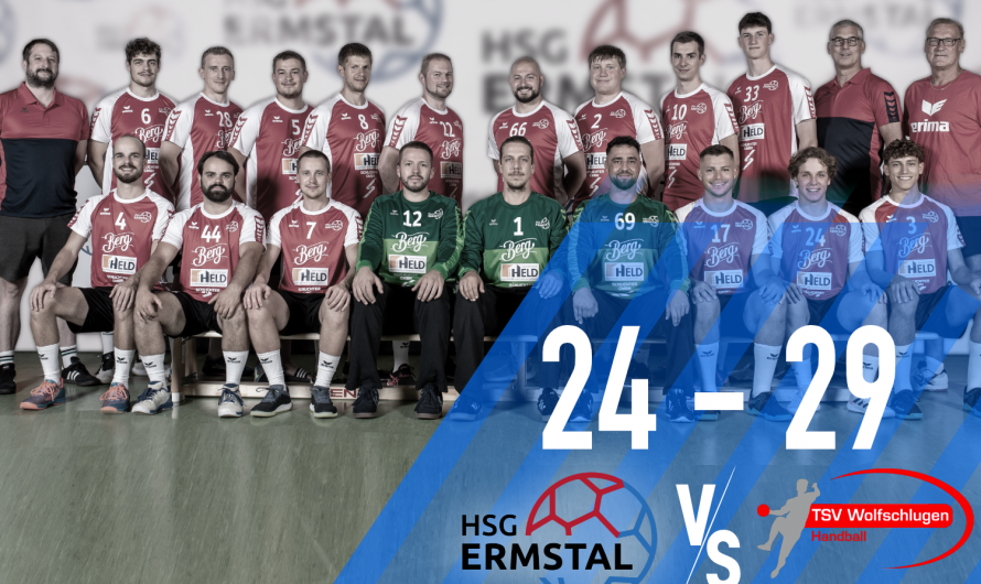 #Männer1 vs. TSV Wolfschlugen 2 – 24:29 (8:15)