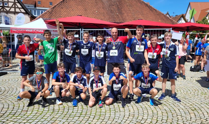 Nachwuchs der Ermstalhandballer beim Ermstalmarathon vertreten!