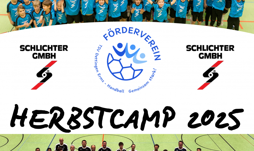 Erfolgreiches 4. Handballcamp der HSG Ermstal in den Herbstferien